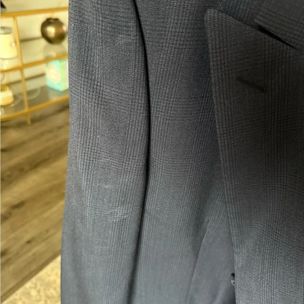 Christian Dior Monsieur 100% Wool Navy Blazer Jacket, 46R